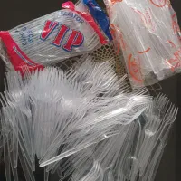 چاقو وچنگال یکبار مصرف|ظروف نگهدارنده، پلاستیکی، یک‌بارمصرف|کرمانشاه, |دیوار