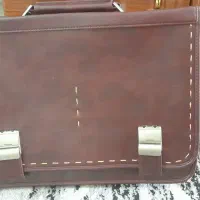 کیف مهندسی تمام چرم قفل دار