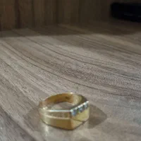 انگشتر طلا ۱۸ عیار مردانه