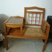 میز تلفن سالم وتمیز در حد نو