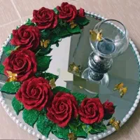 سفارش سنی حنا عروس و تل مرواریدی