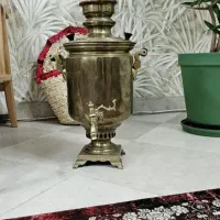 سماور ذغالی برنجی قدیمی|کلکسیون اشیاء عتیقه|تهران, آهنگ|دیوار