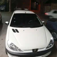 206مدل89سفید|خودرو سواری و وانت|یزد, |دیوار