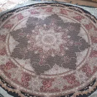 ۳عدد فرش دستباف دایره ای مدل ماهی ۲در۲ طرح کتیبه|فرش|خوی, |دیوار