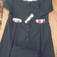 مانتوی مدرسه دخترانه شلوار  سایز ۴۴، ۲۶ و ۲۸