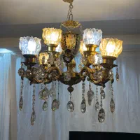 لوستر برنجی