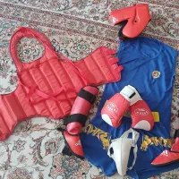 لباس/رزمی/وشو/کامل دستکش کلاه/محافظ