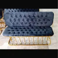 انواع پاف و‌ نیمکت باکس دار و ساده دو نفره سه نفره|صندلی و نیمکت|بجنورد, |دیوار