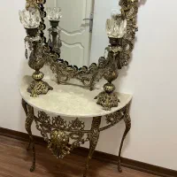 اینه و شمعدان طرح برنز