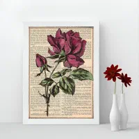 تابلو طرح گل و گیاه