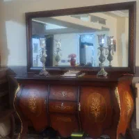 کنسول چوبی