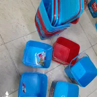 تعدادی از دبه خیارشور|ظروف نگهدارنده، پلاستیکی، یک‌بارمصرف|تهران, صاحبقرانیه|دیوار