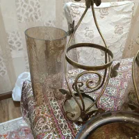 ظرف پذیرایی و شمعدان
