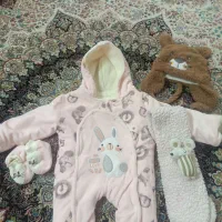 کاپشن سرهمی صورتی کاملا نو|کفش و لباس بچه|تهران, اسفندیاری|دیوار