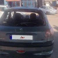 پژو۲۰۶ مدل ۸۶ تصادفی شاسی پلمپ