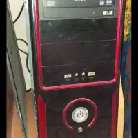 کیس و مانیتور ۱۹ اینج و کیبورد