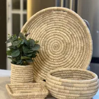 ظروف پلاستیکی و حصیری|ظروف نگهدارنده، پلاستیکی، یک‌بارمصرف|کرج, باغستان|دیوار