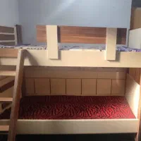 تخت خواب دو طبقه