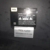 تلویزیون TCL 43 صفحه ضربه خورده