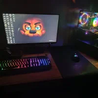 سیستم گیمینگ همراه مانیتور موس کیبورد و هدست