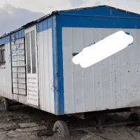 کانکس 6*2 چهار چرخ در حد نو با لوازم