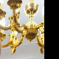 لوستر اب طلا