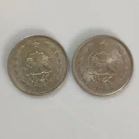 سکه یک ریالی پهلوی|کلکسیون سکه، تمبر، اسکناس|تهران, فردوس|دیوار