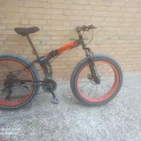 دوچرخه لاستیک پهن تاشو 26