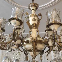 لوستر کلاسیک طرح فرشته