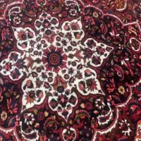 فرش ۶ متری دستباف نقشه ترنج رنگ ثابت