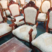 مبل کلاسیک ۹ نفره ایتالیایی با میز و چوب گردو|مبلمان خانگی و میز عسلی|تهران, هاشمآباد|دیوار