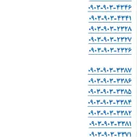 سیم کارت انتخابی رند ایرانسل(صفر)