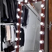 آینه لامپ دار چراغ دار