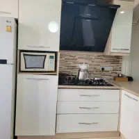 کابینت های گلاس همراه هود و سینک دوقلوی ظرفشویی|مصالح و تجهیزات ساختمان|تهران, آهنگ|دیوار