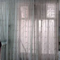 پرده حریر و پارچه ای