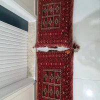 یک جفت پشتی  دستباف اکبند ویک جفت پشتی مینی|پشتی|مشهد, ملک‌آباد|دیوار