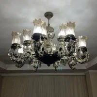 لوستر و دیوار کوب برنز