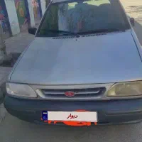 پراید نقره ای دوگانه شرکتی  مدل 1386بازدیدفرسفج