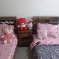 دو عدد تخت تک نفره ۲۵۰۰ بدون تشک