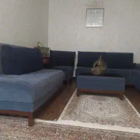 مبل ال محکم وتمیز به همراه باکس یک متری جادار