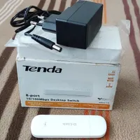 مودم وای فای  سیم کارتی دی لینک و سوییچ ۸ پورت