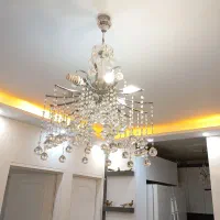 لوسترکریستال ۱۲ شاخه|لوستر و چراغ آویز|تهران, مینای جنوبی|دیوار