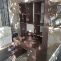 میز ام دی آف ترک با کتابخانه|میز تحریر و کامپیوتر|الیگودرز, |دیوار