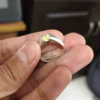 انگشتر یاقوت زرد شناسنامه دار و نچرال درجه یک