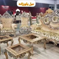 مبل سلطنتی پامچال ۷ نفره کامل|مبلمان خانگی و میز عسلی|ارومیه, |دیوار