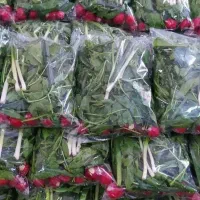 سبزی خوردنی تمیز شده