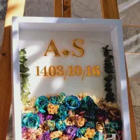 تابلو گل و عاشقانه