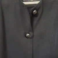 مانتو مشکی بغل چاک دار ودوجیب سایز ۴۸ الی ۵۰|لباس|تهران, گمرک|دیوار
