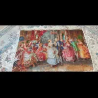 تابلو فرش دستبافت رقص اشرافی