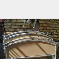 تخت خواب دو نفره چوب وفلز